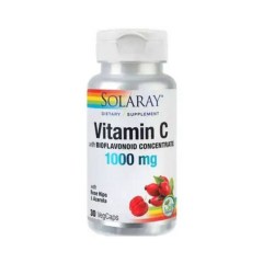 Solaray Vitamina C 1000mg, 30 capsule, Secom